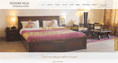 Desktop Screenshot of deodarvilla.com